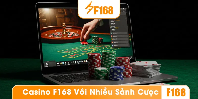 Khám phá các trò chơi được yêu thích tại sảnh casino F168