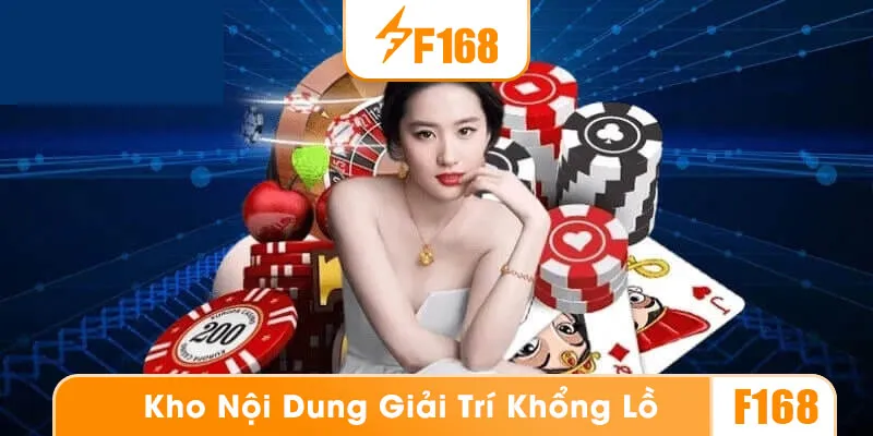 Kho game phong phú tại F168 thu hút nhiều cược thủ